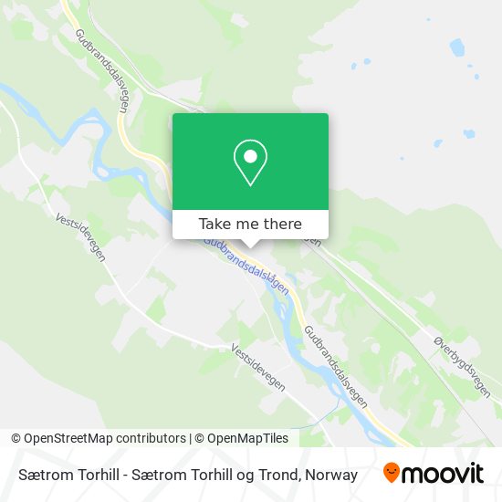 Sætrom Torhill - Sætrom Torhill og Trond map