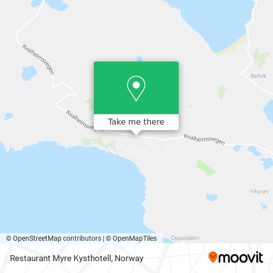 Restaurant Myre Kysthotell map