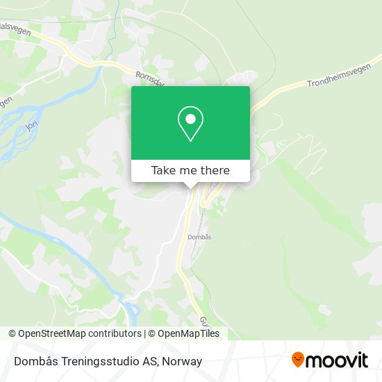 Dombås Treningsstudio AS map