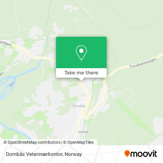 Dombås Veterinærkontor map