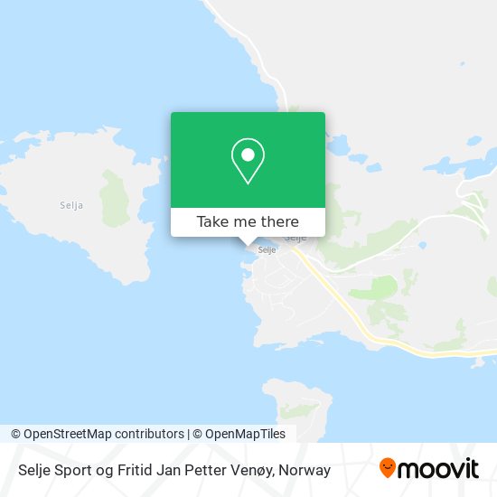 Selje Sport og Fritid Jan Petter Venøy map