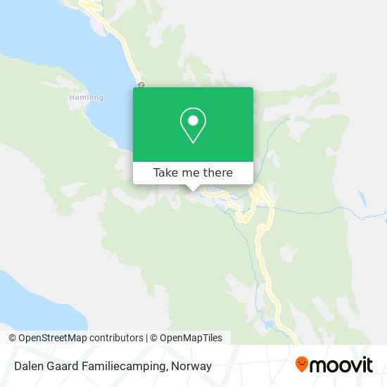 Dalen Gaard Familiecamping map