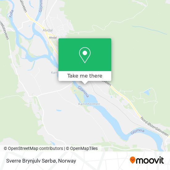 Sverre Brynjulv Sørbø map