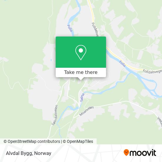 Alvdal Bygg map