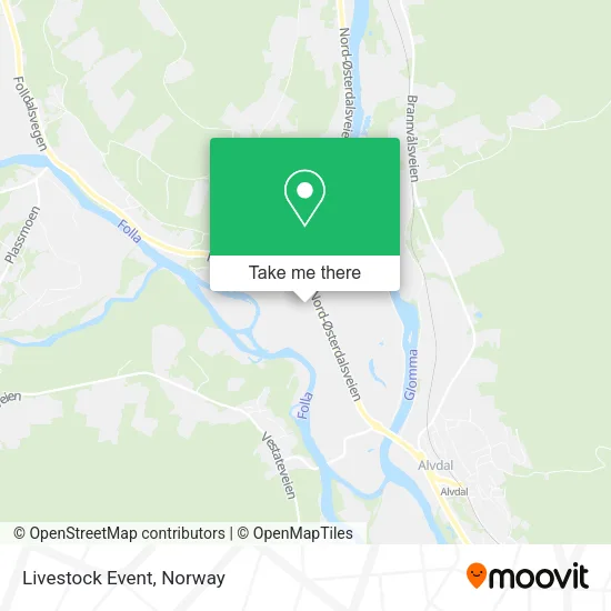 Livestock Event map