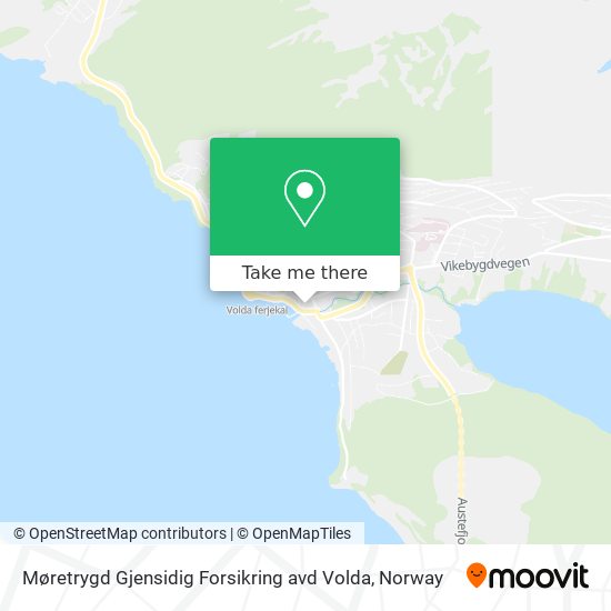 Møretrygd Gjensidig Forsikring avd Volda map