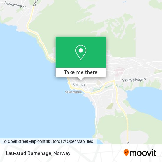 Lauvstad Barnehage map