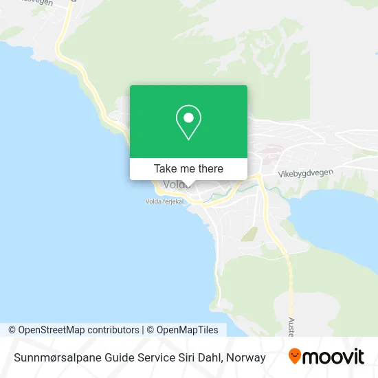 Sunnmørsalpane Guide Service Siri Dahl map