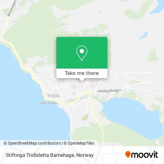 Stiftinga Trollsletta Barnehage map