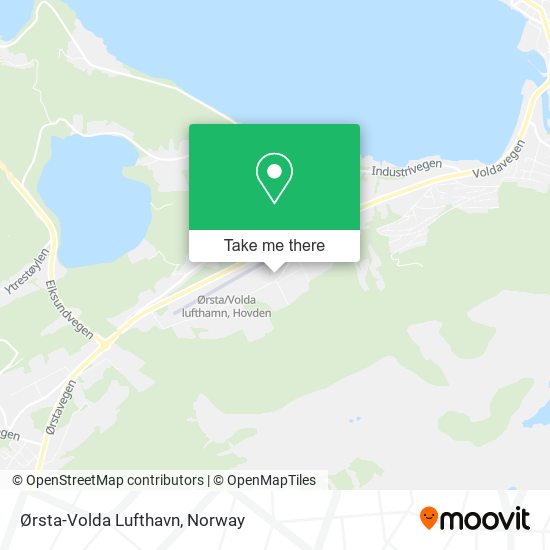 Ørsta-Volda Lufthavn map