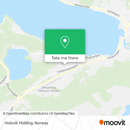 Holsvik Holding map