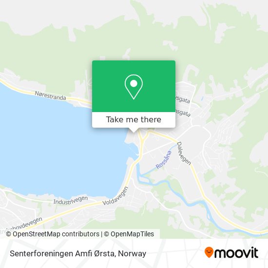 Senterforeningen Amfi Ørsta map