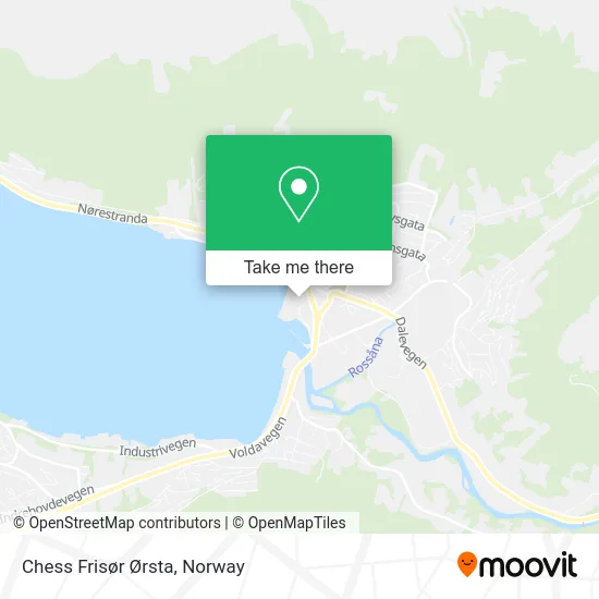 Chess Frisør Ørsta map