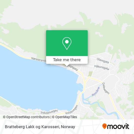 Bratteberg Lakk og Karosseri map