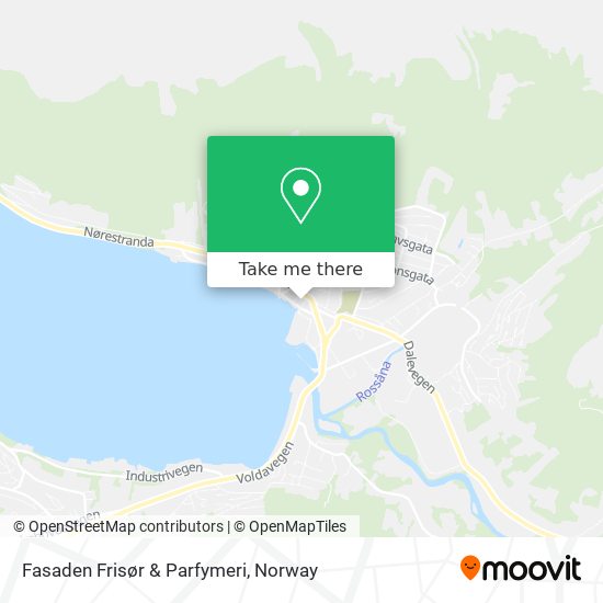 Fasaden Frisør & Parfymeri map