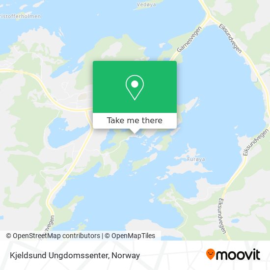 Kjeldsund Ungdomssenter map