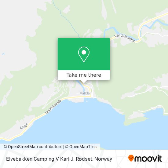 Elvebakken Camping V Karl J. Rødset map