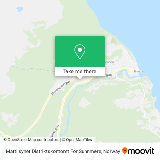Mattilsynet Distriktskontoret For Sunnmøre map