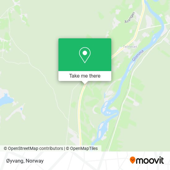 Øyvang map