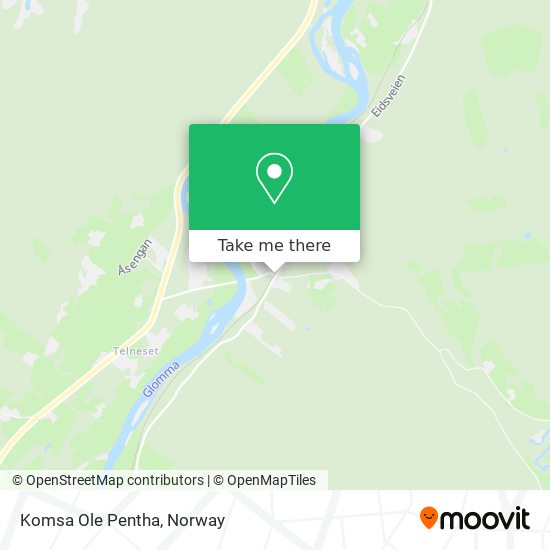 Komsa Ole Pentha map