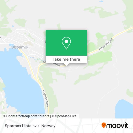 Sparmax Ulsteinvik map