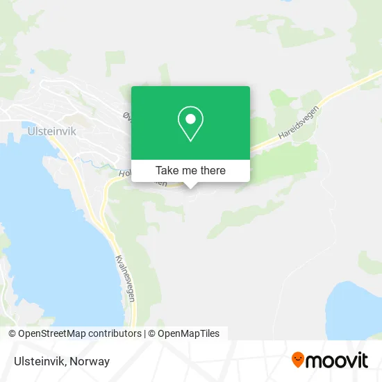 Ulsteinvik map