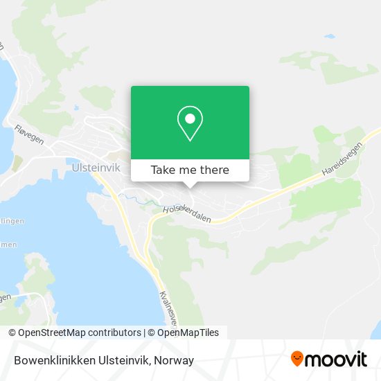 Bowenklinikken Ulsteinvik map