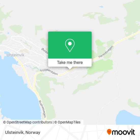 Ulsteinvik map