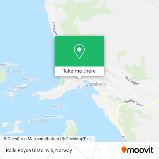Rolls Royce Ulsteinvik map