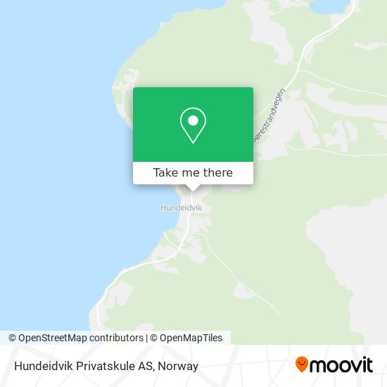 Hundeidvik Privatskule AS map