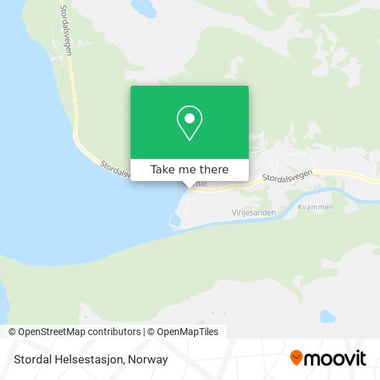 Stordal Helsestasjon map