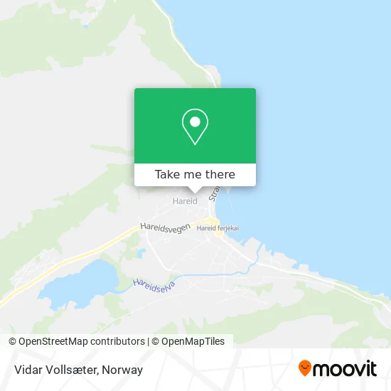 Vidar Vollsæter map