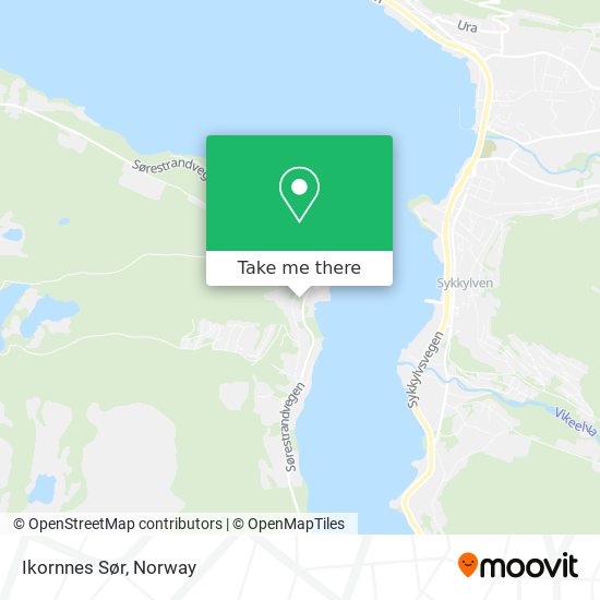 Ikornnes Sør map