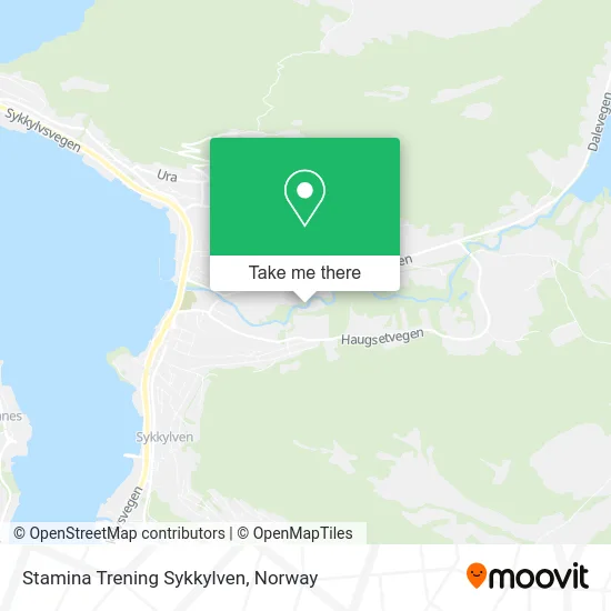 Stamina Trening Sykkylven map