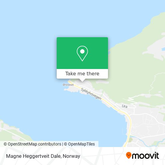 Magne Heggertveit Dale map