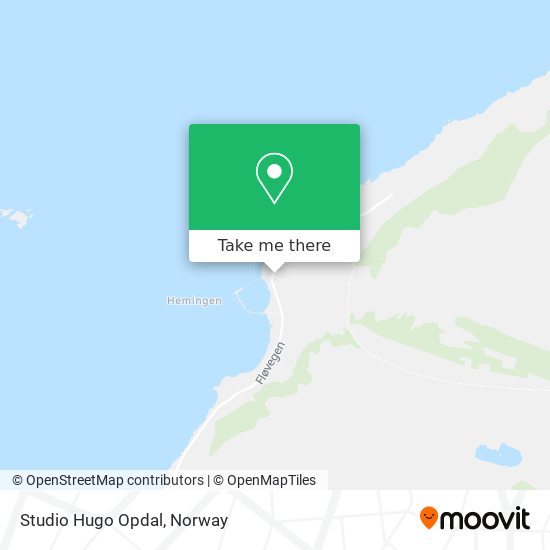 Studio Hugo Opdal map