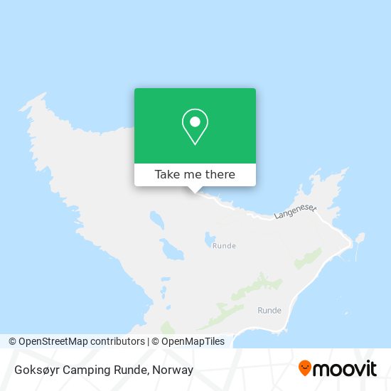 Goksøyr Camping Runde map