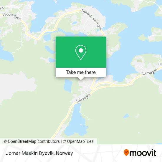 Jomar Maskin Dybvik map