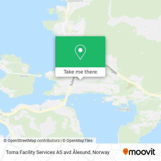Toma Facility Services AS avd Ålesund map