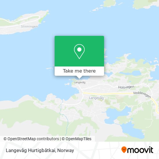 Langevåg Hurtigbåtkai map