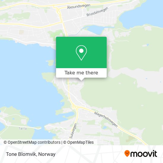 Tone Blomvik map