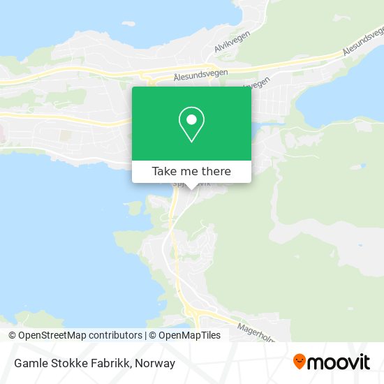 Gamle Stokke Fabrikk map