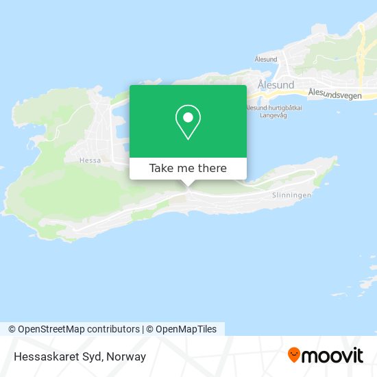 Hessaskaret Syd map