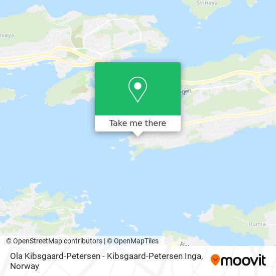 Ola Kibsgaard-Petersen - Kibsgaard-Petersen Inga map
