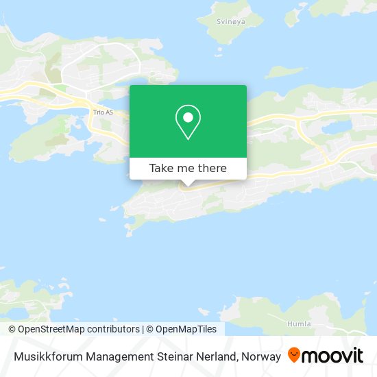 Musikkforum Management Steinar Nerland map