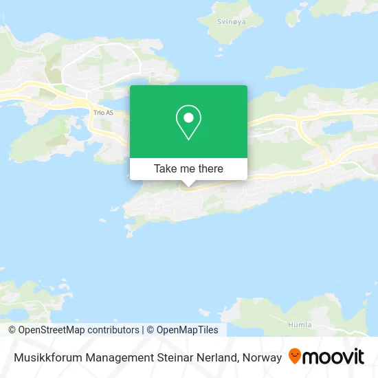 Musikkforum Management Steinar Nerland map