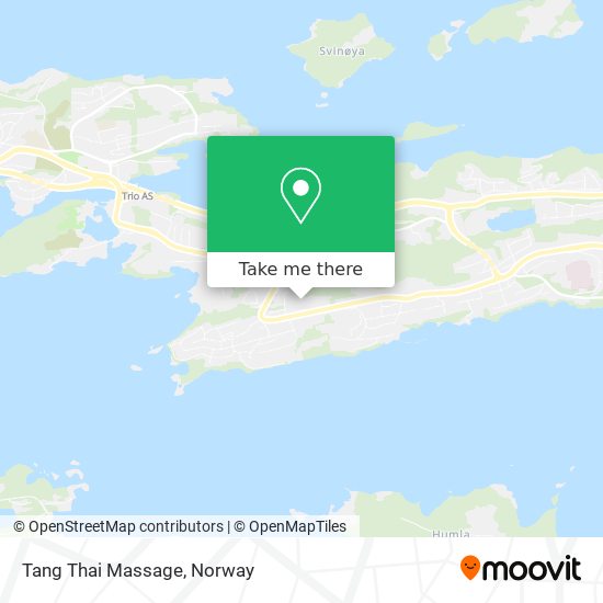 Tang Thai Massage map