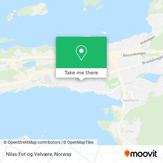 Nilas Fot og Velvære map