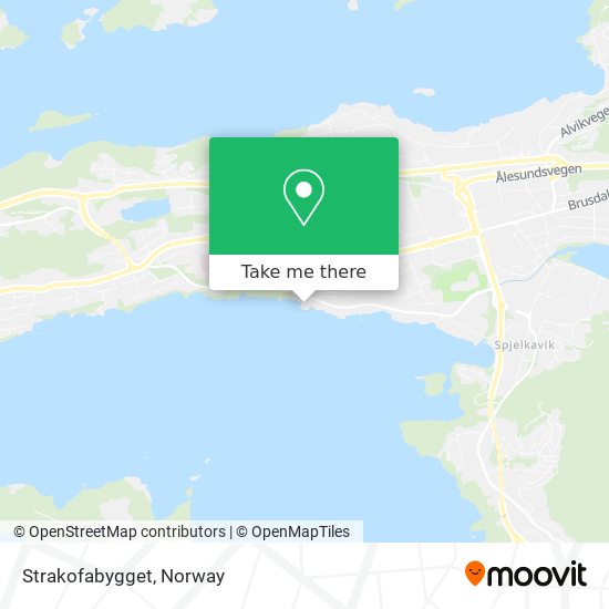 Strakofabygget map