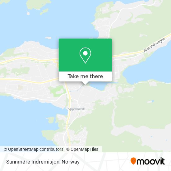 Sunnmøre Indremisjon map